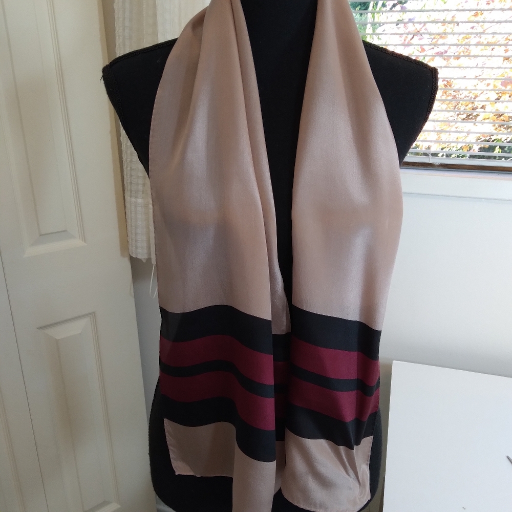 Anne Klien 100% Silk Scarf